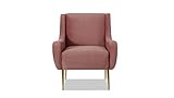 Sandy Wilson Home Corina Accent Chair, Ash Rose