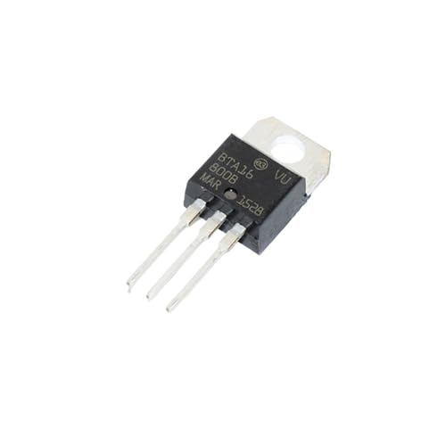 BTA16-800C Semiconductor de Potencia TO-220 con 16A y 800V Pack 10