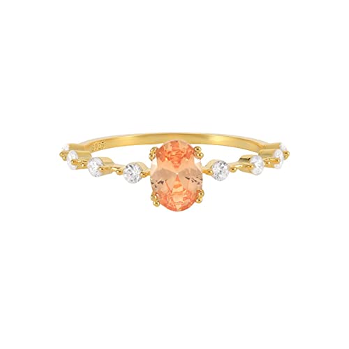 Bague fiançailles Cz femmes pour un cadeau d'anniversaire romantique