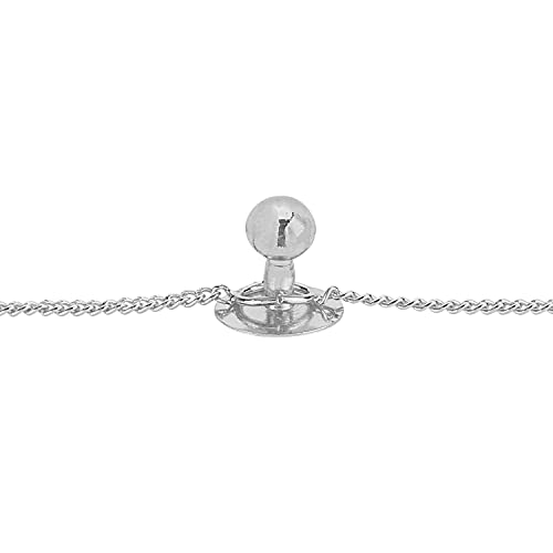 Kurta Buttons Silver With Chain For Men And Women2