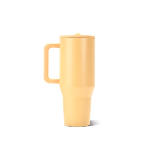 Image of HydroJug Traveler 32oz, Insulated Tumbler with Handle & Straw, Marigold