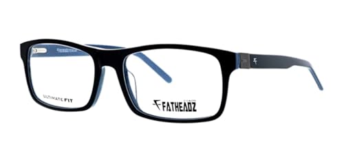 FATHEADZ EYEWEAR HS Gary - Men's RX Eyeglasses, 58-18-150 (Navy)