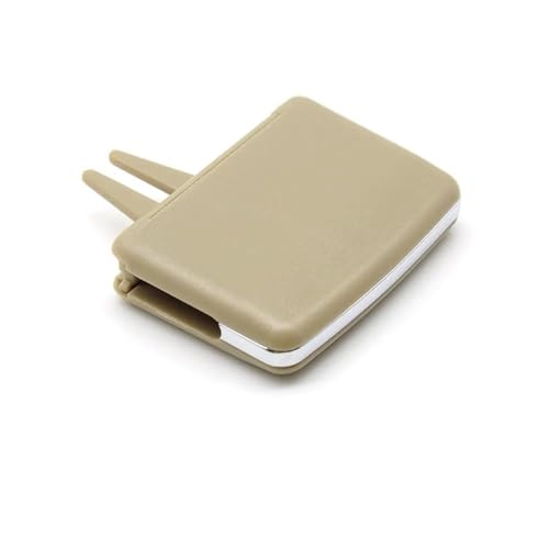 DZSFDGDDFGD Rejillas Ventilación para Mercedes para Benz CE GLK Clase W204 X204 W212 GLK300 Clip Pestaña Salida Ventilación Aire Acondicionado Trasero Parrilla Delantera(Beige)