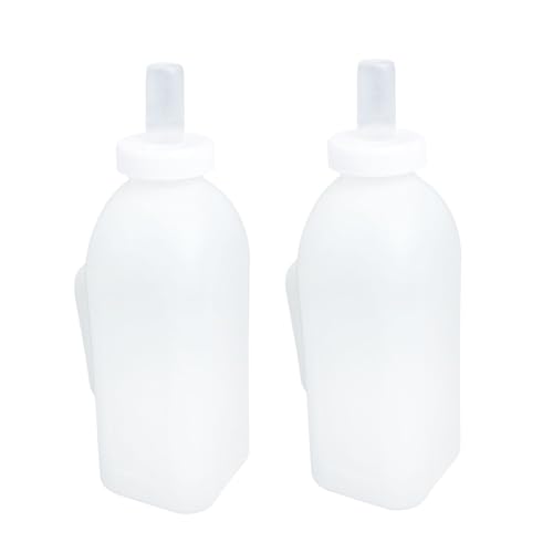 Garneck Pet Milk Feeder for Kitten Puppy Silicone Baby Milk Bottle Handle Portable Practical Feeding Tool