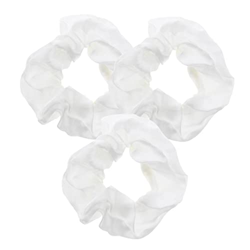 Topkids Accessories 3pc Satin Hair Scrunchies for Women & Girls, Hair Accessories for Women Hair Bobbles, Hair Ties