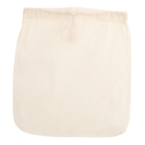 Angoily Sacoche à Lait Végétal Coton Pour Filtrer Le Lait Sacs Passoire à Mailles Fines Pour Jus Étamines Réutilisables Pour Filtrer Les Aliments