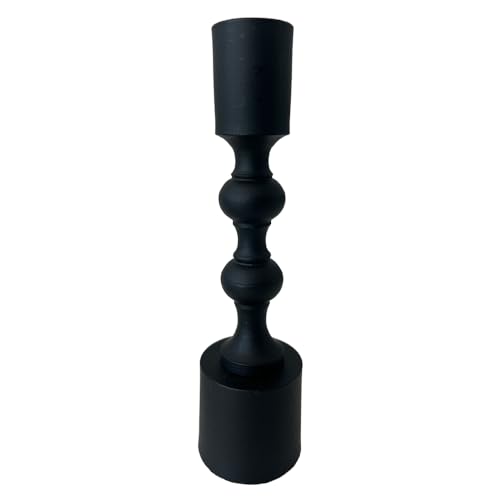 Kandelaar ALU Double N UD 45X160MM zwart