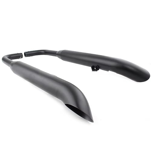 Silencieux d'échappement moto Triumph Bobber et T100 en acier de haute qualité
