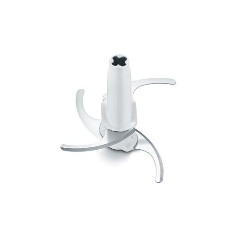 GRAEF Multi-Zerkleinerer CH501 Weiß Ideal zum Hacken, Schneiden und Mixen von Obst, Gemüse – Multi-Zerkleinerer