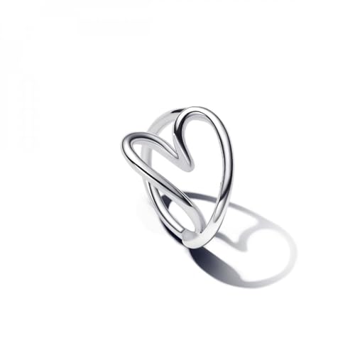 PANDORA Anillo 193288C00-56 Corazón hueco