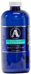 Chromium Supplement by Angstrom Minerals, Liquid Ionic Chromium Dietary Supplement 300 Ppm - 32oz.