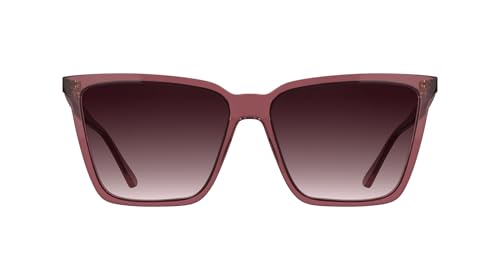 Calvin Klein Womens Sunglasses CK26506S - Transparent Burgundy with Gradient Purple/Rose Lens