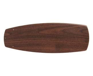 Craftmade B552C-WB6 Contour Fan Blades Replacement 52-Inch, Walnut