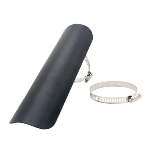 Cache-pot d'échappement moto isolant pour éviter les brûlures