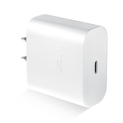 45W Super Fast Charger Type C,Samsung Fast Charger for Samsung Galaxy S22 Ultra/S22+/S22/S21 Ultra/S21 Plus/S21/S20/S20 Ultra/Note 20/S10,USB-C Fast Charging Wall Charger