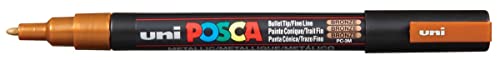 Marqueur Posca - Pointe conique fine - Bronze - Posca