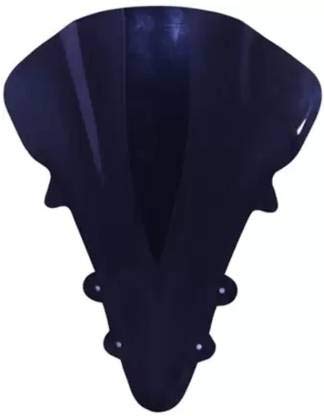 Bryght Motorcycle Bike Visor Glass Black Universal For All Bikes