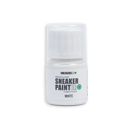 SNEAKERSER - Pintura flexible de piel de, blanco, 30 ml, para zapatillas acrílicas, zapatillas y calzado