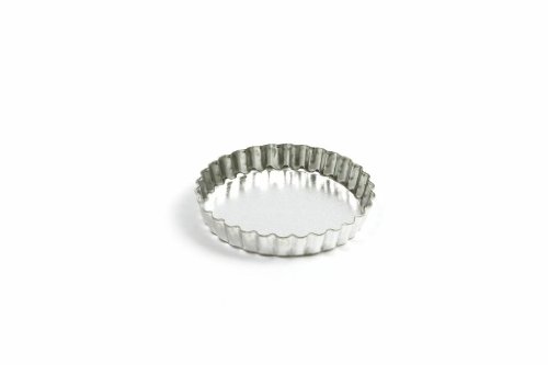 Norpro 3715 Tin Quiche/Tart Pan, 4.75-Inch, Silver cover