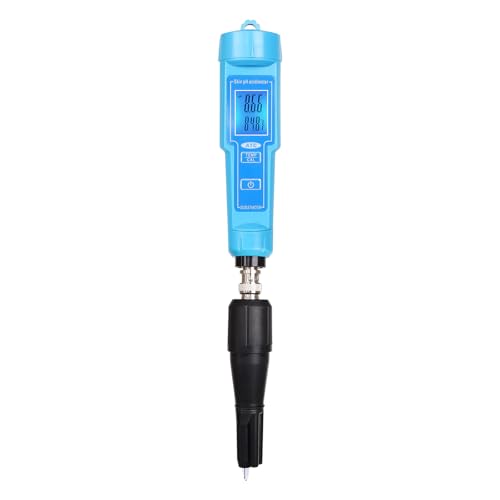 Digital Water Temperature Tester for Laboratory Aquarium Tester Pen with Detachable Probe Temperature Compensation