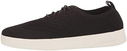 Cole Haan Women's Grand PRO Contender Stitchlite Oxford Sneaker, Black Knit/Optic White, 5 | Image 7
