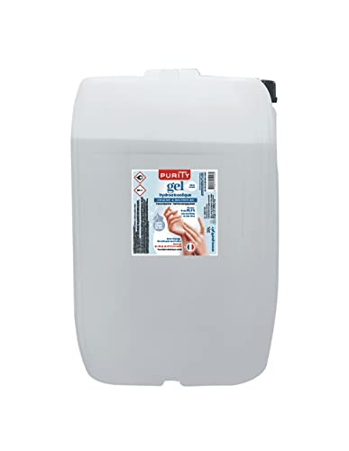 Gel hydroalcoolique Purity 703 de 20 litres parfum fleur de lin pour mains sèches