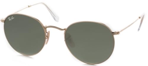 Materiale: plastica, metallo Ray-Ban Occhiali da sole unisex Round Metal, gold, 47