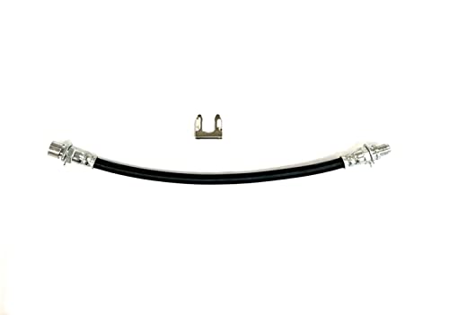 The Stop Shop Universal Rear Rubber Brake Hose 13.75" Long