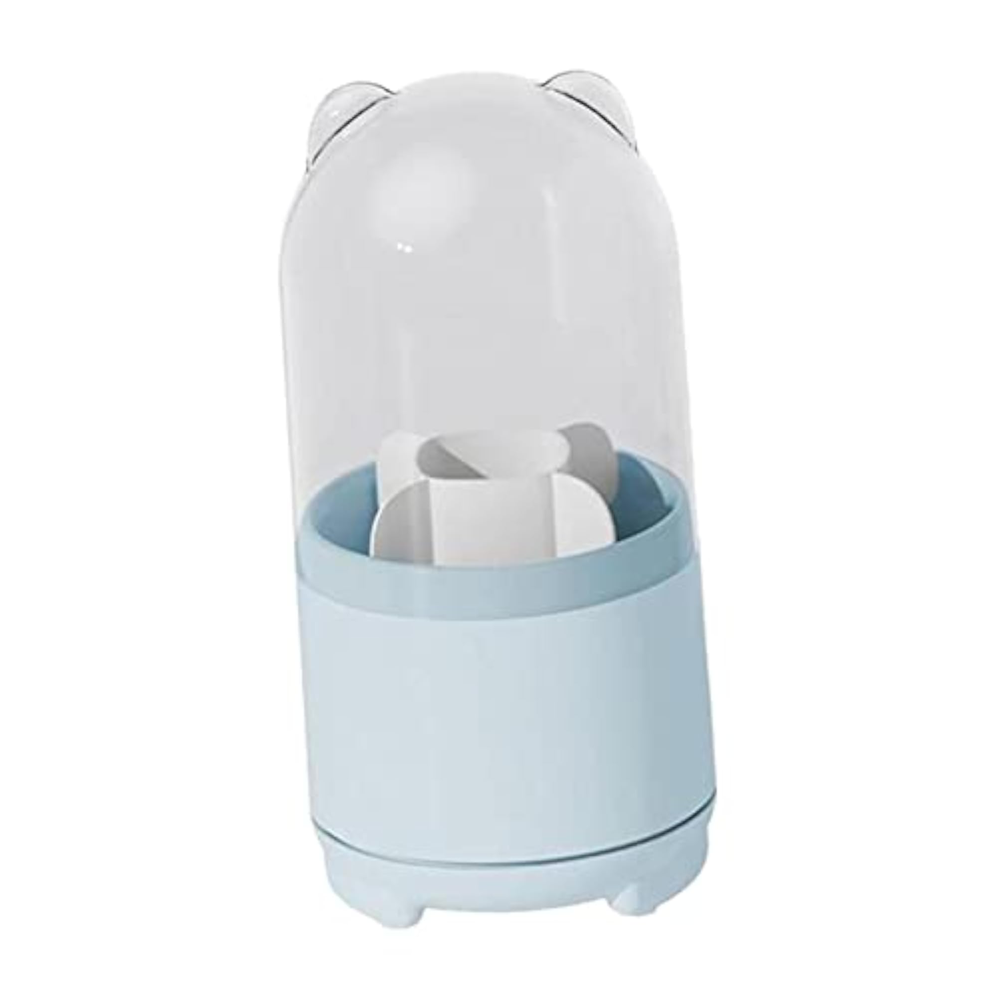 Cute Makeup Brush Storage Box with 5 Grids