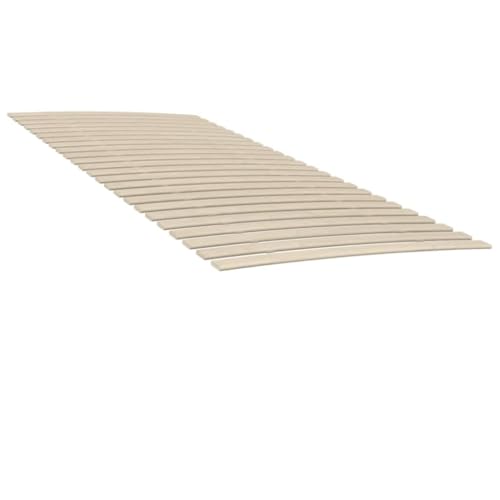 NQJIBUE Artículo: somieres de listones con 48 listones, 2 piezas de 90 x 200 cm, camas y accesorios, camas y marcos de cama
