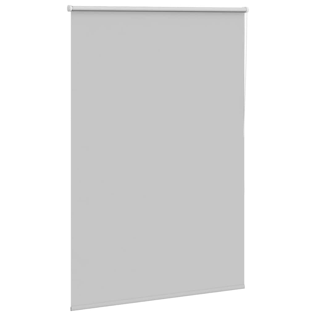 Tenda avvolgibile opaca, grigio chiaro, 110 x 150 cm | 100% poliestere, facile da pulire, montaggio con viti o senza foratura, regolazione in altezza con catena