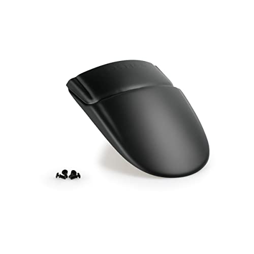 Bavette de garde-boue avant Puig 21137N en ABS noir pour moto
