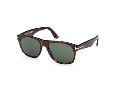 Lunettes Marcolin FT1284 Dark Havana 55 monture unisexe moderne