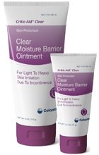 Critic-Aid Clear Moisture Barrier Ointment 4 g Packet