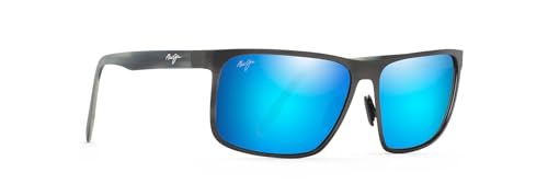 Maui Jim Men's Wana Polarized Rectangular Sunglasses2