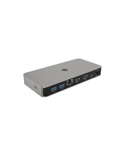 Station d'accueil USB4 ICY BOX régler problème écran noir PC portable via double HDMI et 100W
