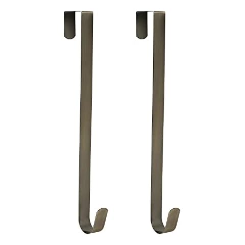 Gancho para puerta delantera de 15 pulgadas, bronce, 2 piezas Cover