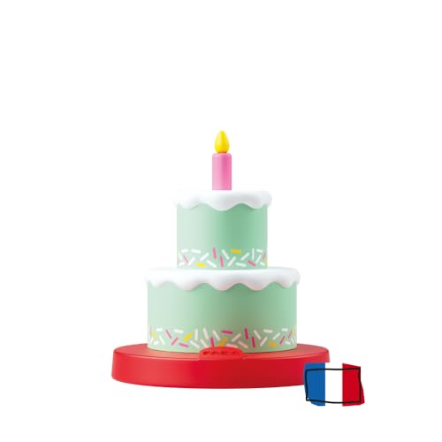 FABA- Personaje de Sonido Feliz cumpleaños - Canciones para niños 0+ años, versión Francesa de Juguete, Color Rojo, pequeño (FFF30011) FABA- Personaje de Sonido Feliz cumpleaños - Canciones para niños 0+ años, versión Francesa de Juguete, Color Rojo, pequeño (FFF30011)