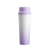 650ml Personal Blender Cup, 304 Stainless Steel Insulated Tumbler, Cordless USB-C Rechargeable Mini Blender, Portable Juicer with 2 Lids for Gym, Travel, Camping & Daily Drinks