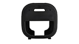 Silicone Case for Bose SoundLink Micro 2 Speaker，with Carabiner - Protective Cover with Stand Design for Desktop, Outdoor, Travel (Black)