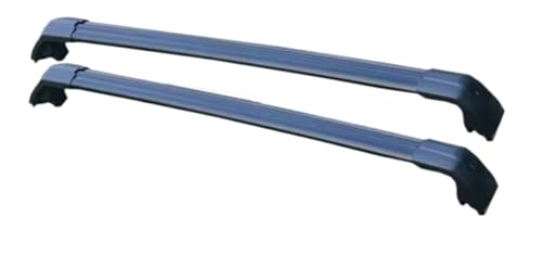 TPSOBRU Rieles Techo Coches para XPeng G9 5 Puertas SUV 2022-2024(rieles RAS) Laterales Aleación Aluminio Barras Transversales Portaequipajes Barras Techo 2 Piezas Delantero Y Baca(C)