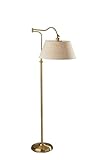 ADESSO Rodeo Floor Lamp, Antique Brass