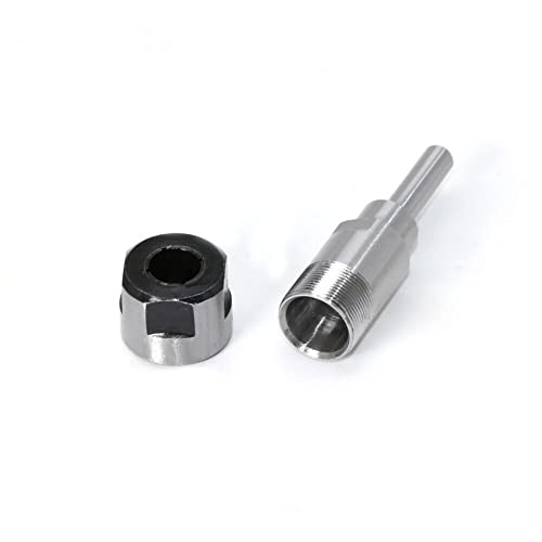 8mm a 12mm haste roteador bit extensão haste pinça máquina de gravura extensão fresa para madeira