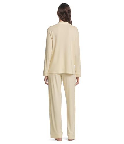 Image of Eberjey Gisele Classic Women's Pajama Set | Long Sleeve Shirt + Long Pants