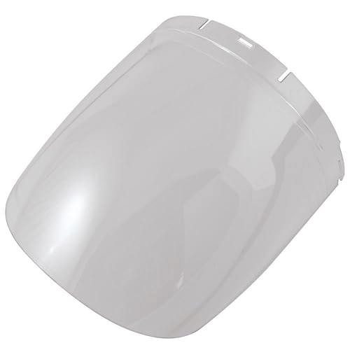Jackson Safety 14250 Replacement Window for QUAD 500 Premium Multi-Purpose Face Shield, 9" x 12.125" x 0.060", Anti-Fog Coating, Clear