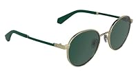Calvin Klein Jeans CALVIN KLEIN JEANS SUNBOY CKJ26302S - Gold/Matte Green with Solid Green Lens – Ansicht 8