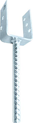 GeZu-Impex ® Support poteau à sceller en Y 81x300x60x4 mm