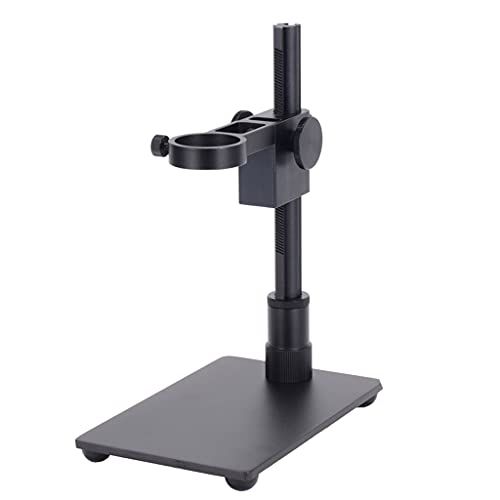 YZYDF Aluminum Alloy Microscope Stand Holder Stable Metal Stand Bracket Support Adjusted Up and Down Easy to for Focus