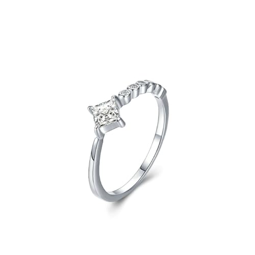 Bague femme fiançailles or blanc personnalisée le cadeau de demande en mariage idéal