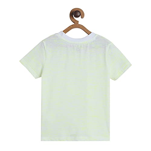 Image of miniklub Baby Round Neck Short Sleeve Knitted Cotton T-Shirt (Grey Color)